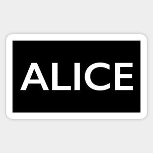 ALICE Sticker